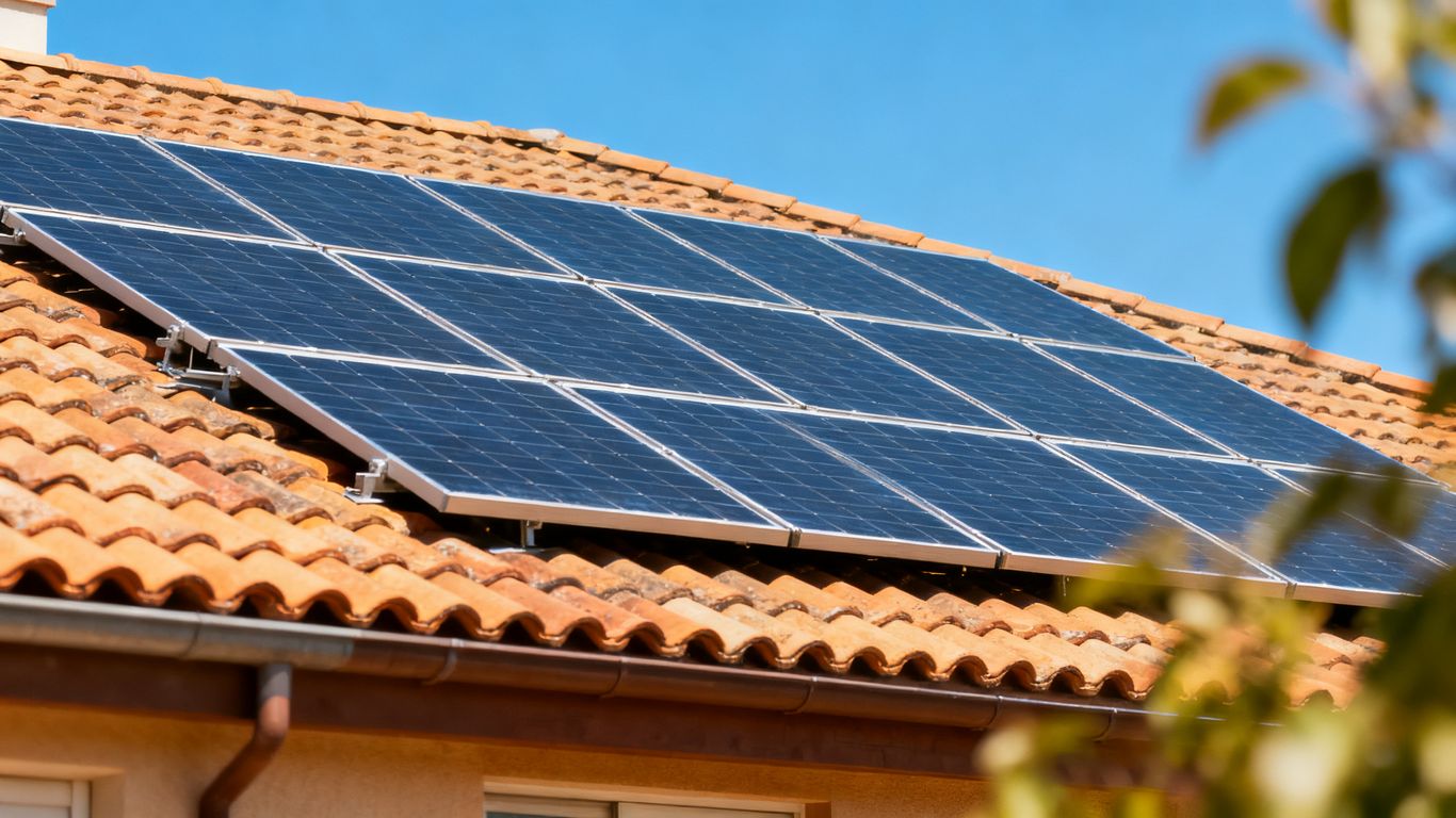 Simulation solaire toiture