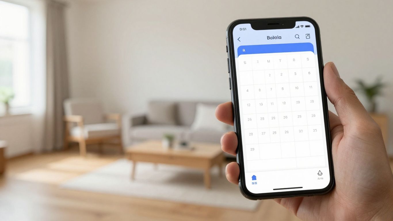 Airbnb host frustrated by empty booking calendar.