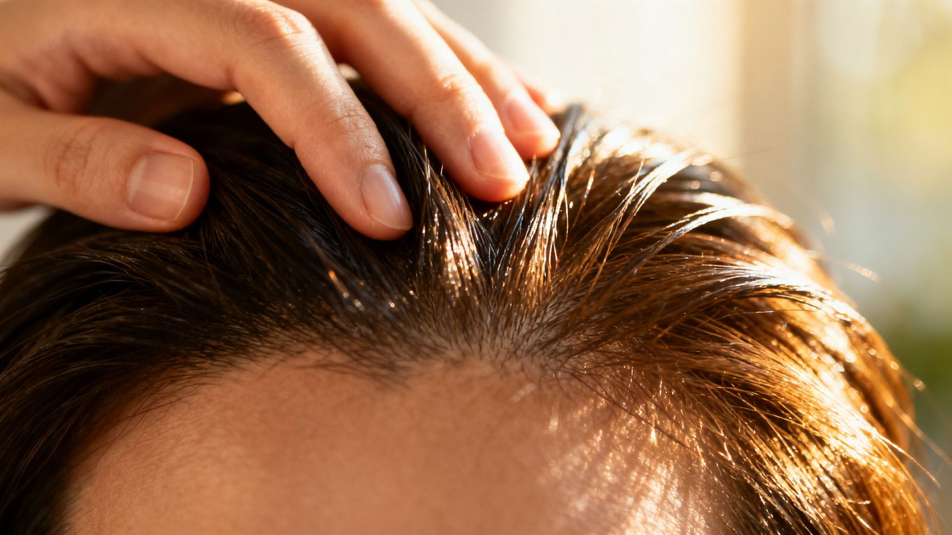 Scalp massage technique