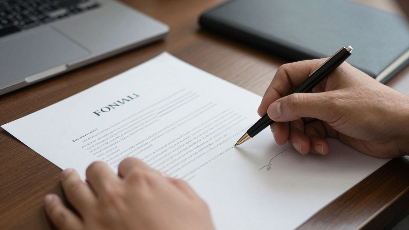 Contract signing