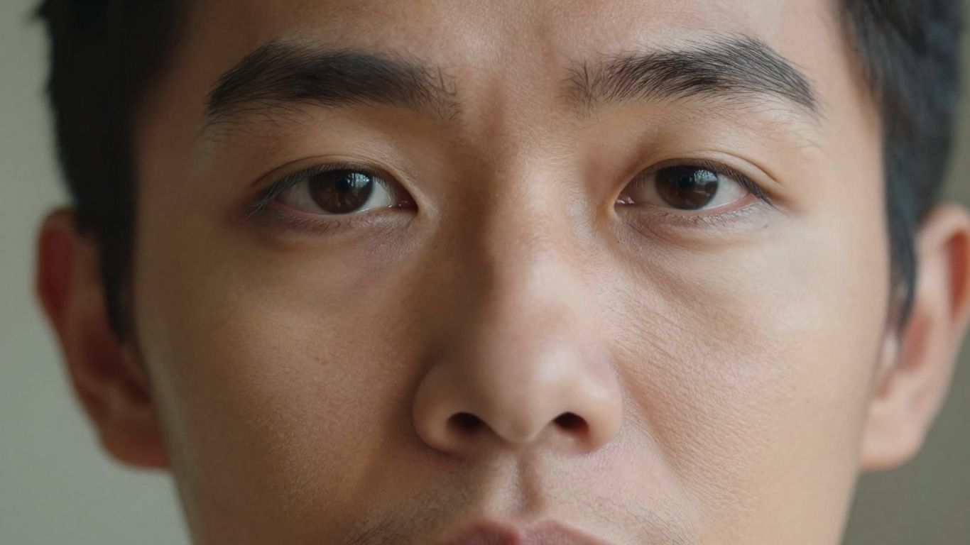 Person with mixed heritage showing skin undertones.