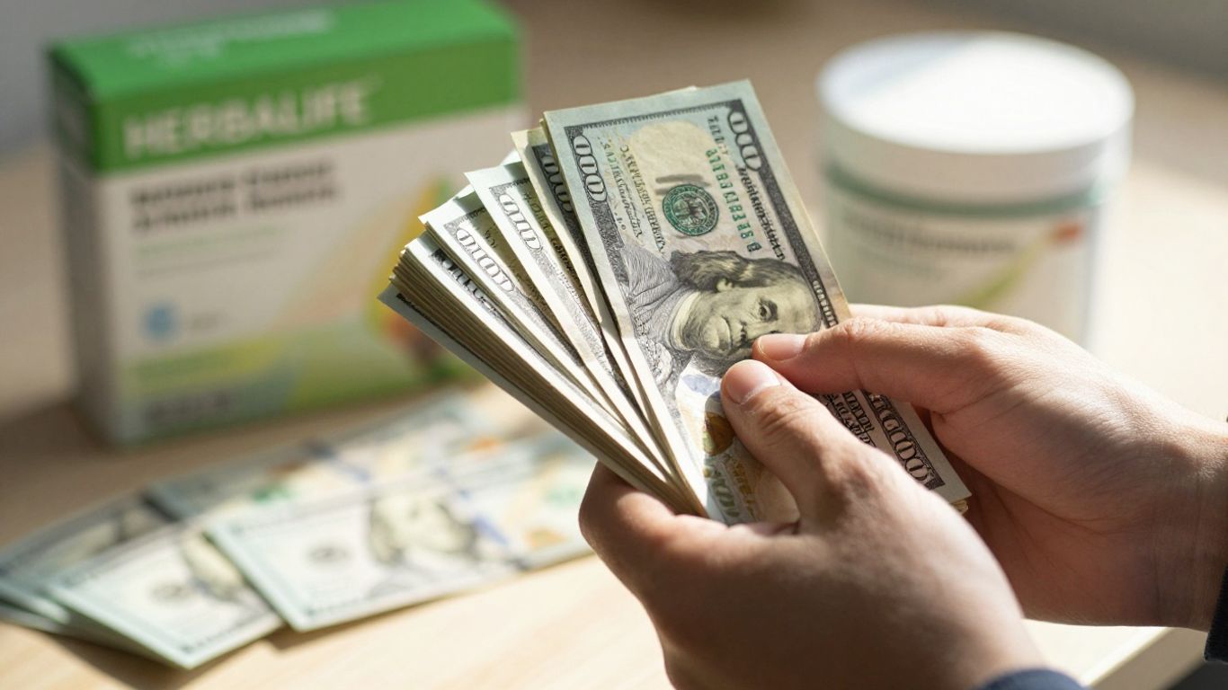 Herbalife cost and investment details.
