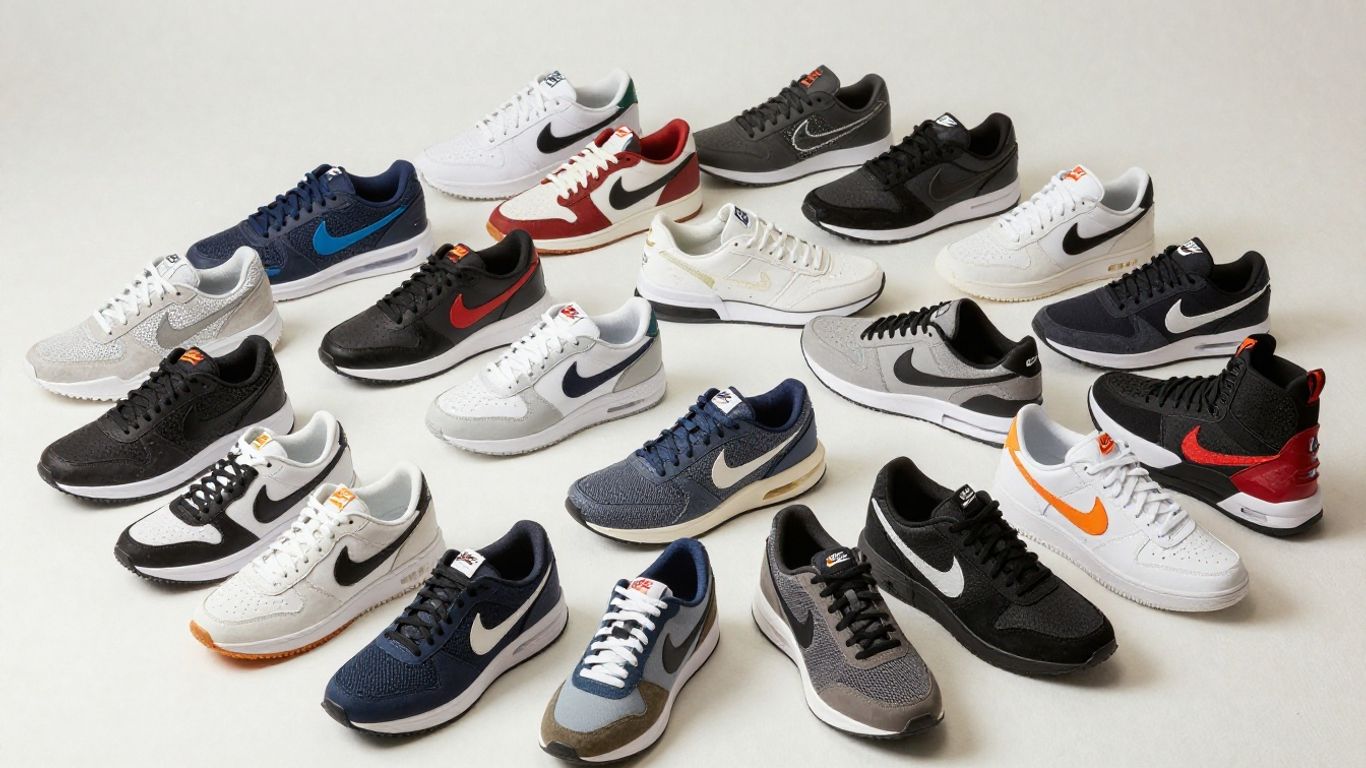 Colecția variată de încălțăminte Nike pentru bărbați moderni