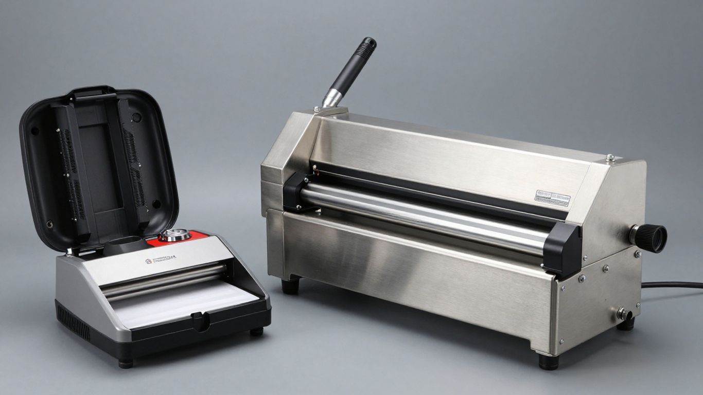 เครื่องซีลสูญญากาศอุตสาหกรรมเทียบกับเครื่องซีลทั่วไป