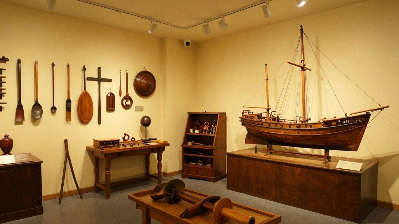 Maritime heritage displays