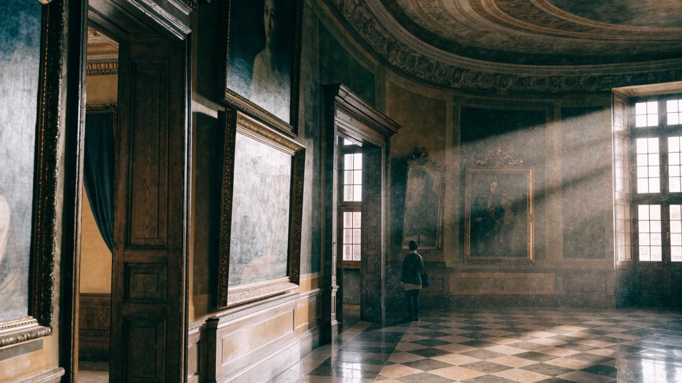 Palazzo Buonaccorsi rooms and historic artworks