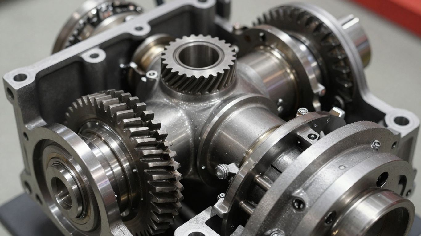 Used Mazda differential assembly