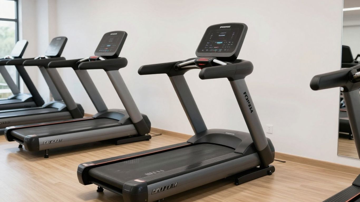 ProForm Carbon T7 treadmill in a home gym