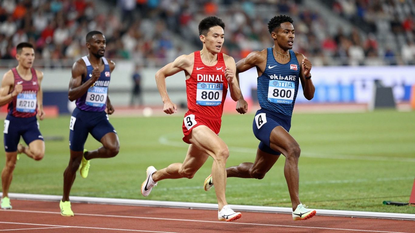 800m split calculator
