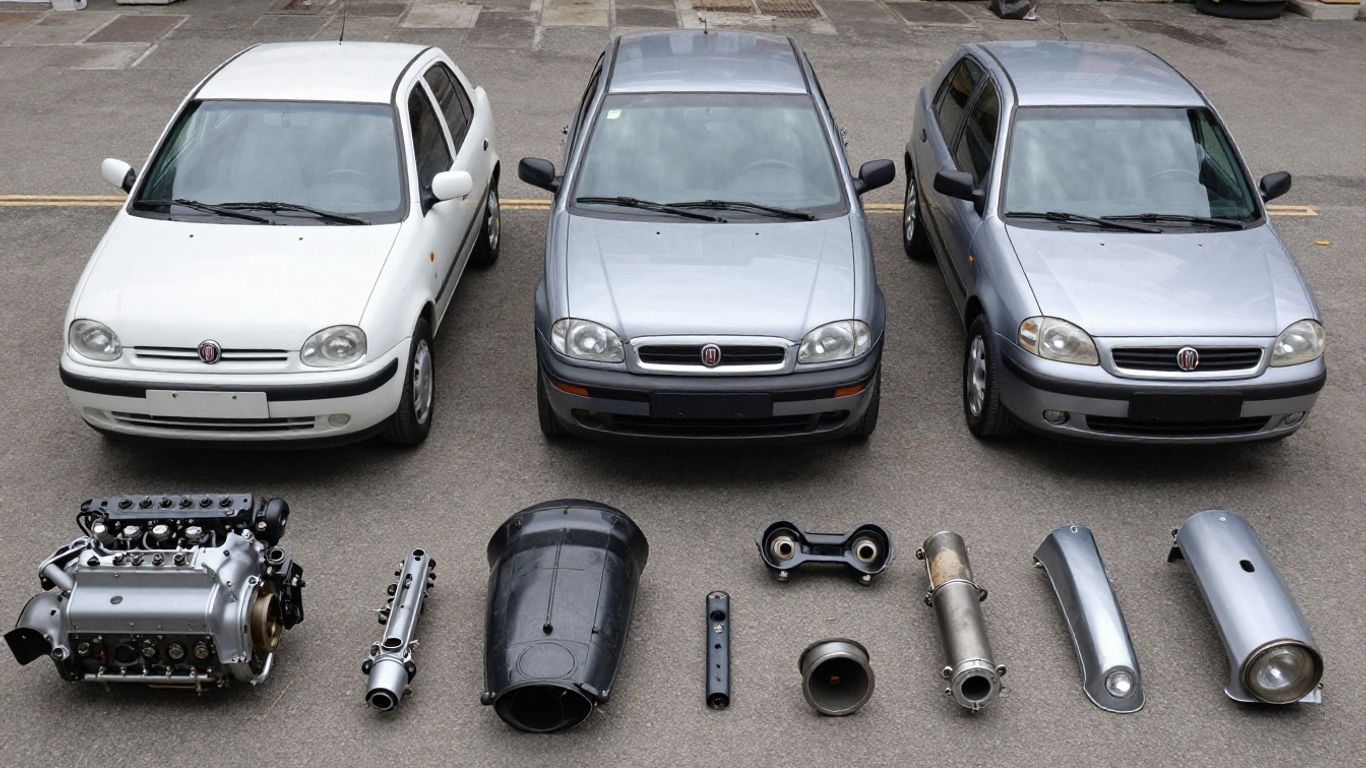 Fiat car parts and wreckers in Campbelltown