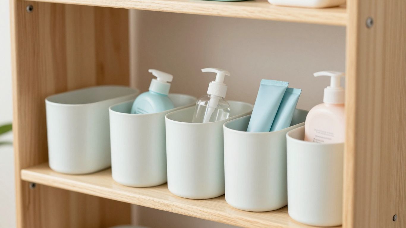 Almacenamiento organizado para bebés