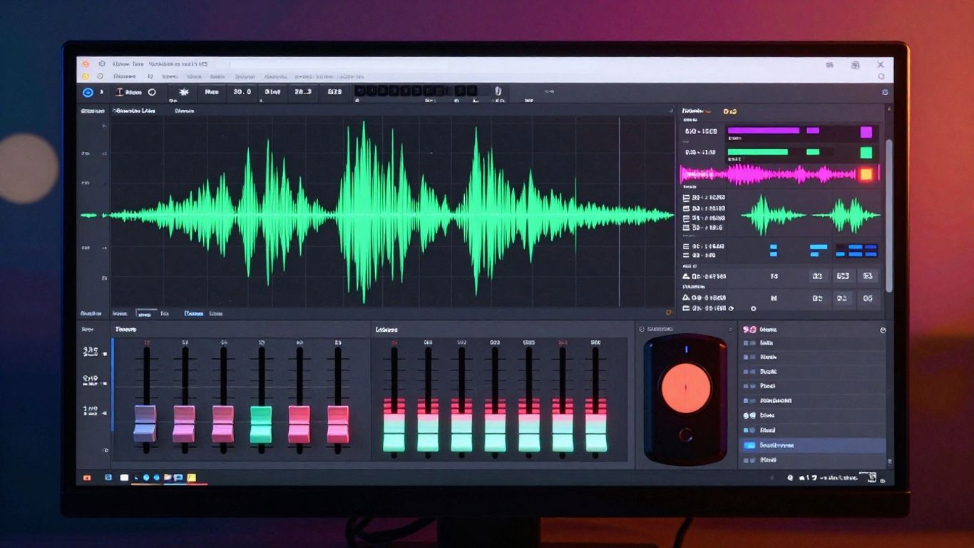 Ableton Live 12 music production interface with waveforms.