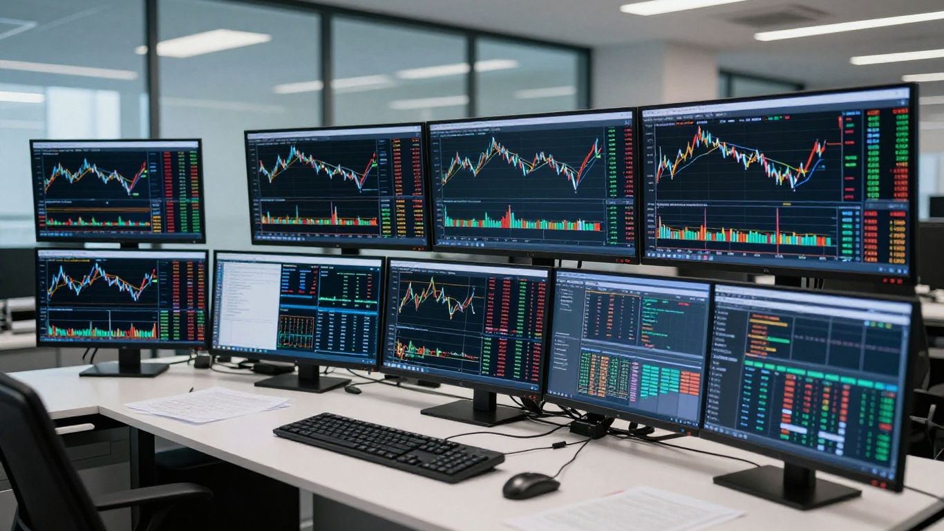 Desktop trading interface connection