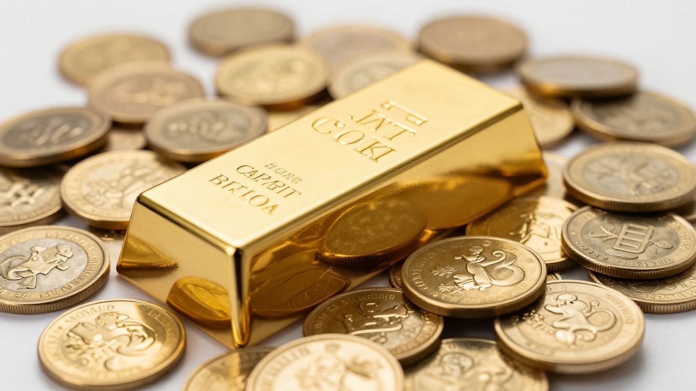 金幣上的金錠