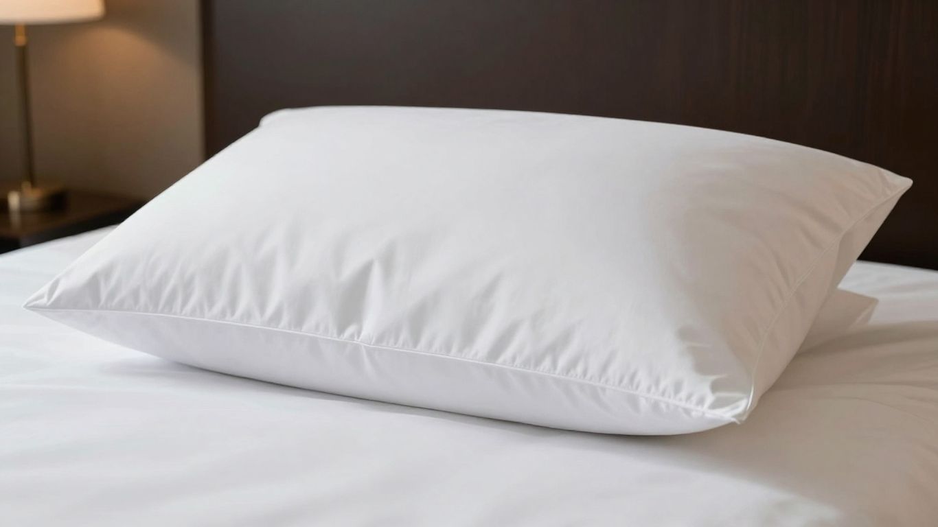 King size Hotel Collection pillow on a bed