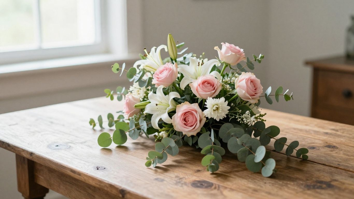 Meaningful anniversary blooms arranged for a special milestone