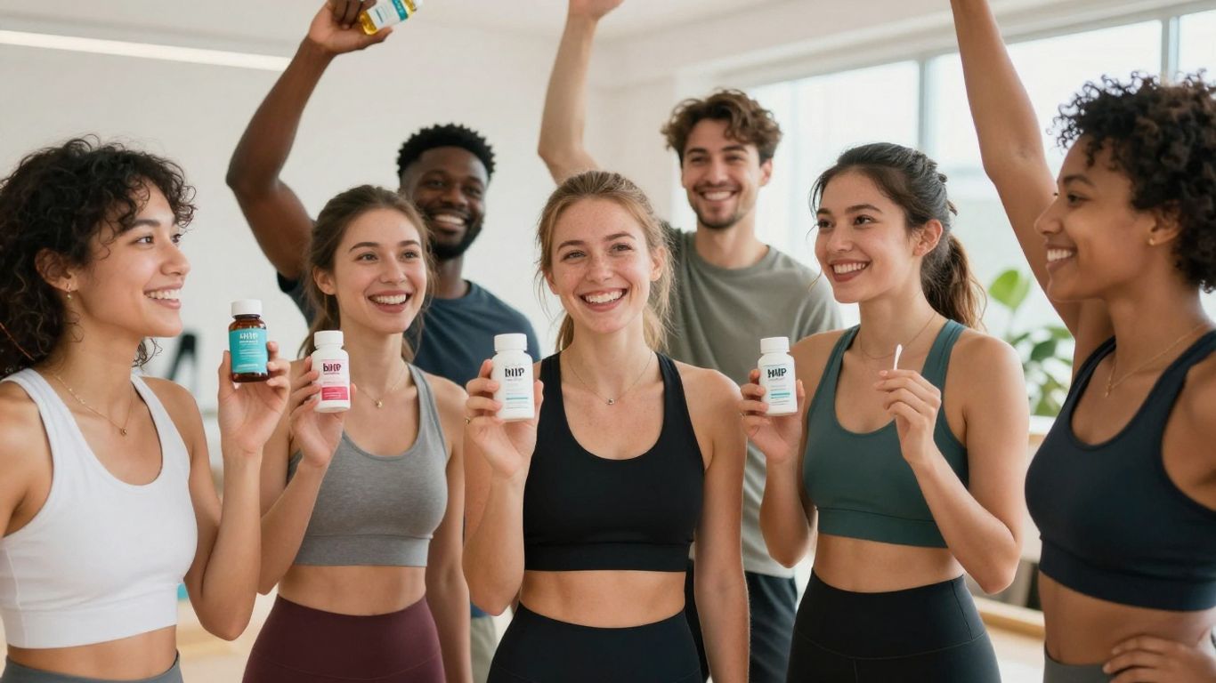 People enjoying bHIP products and a healthy lifestyle.