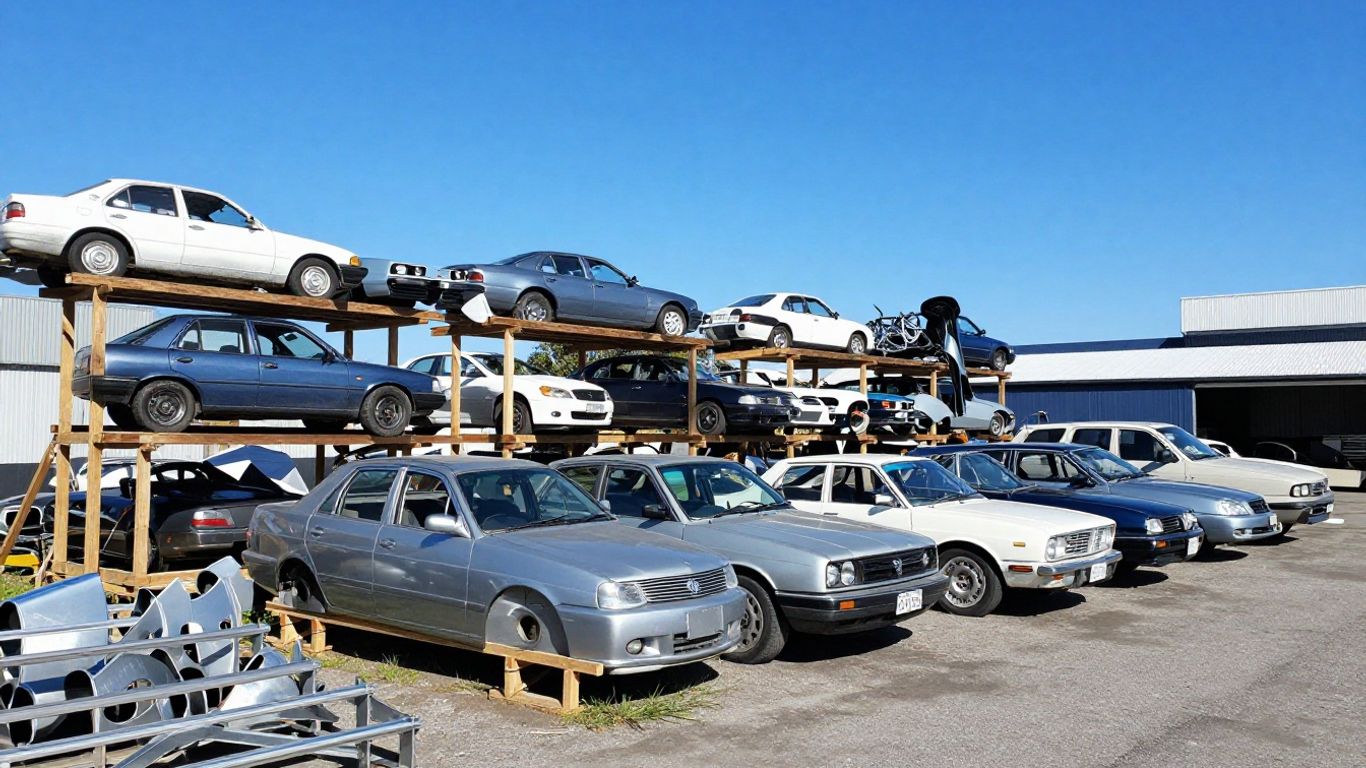 Professional automotive salvage yard service