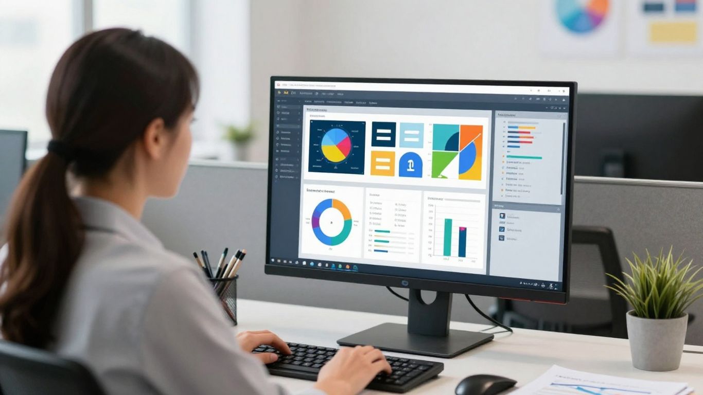 Market trend research visual