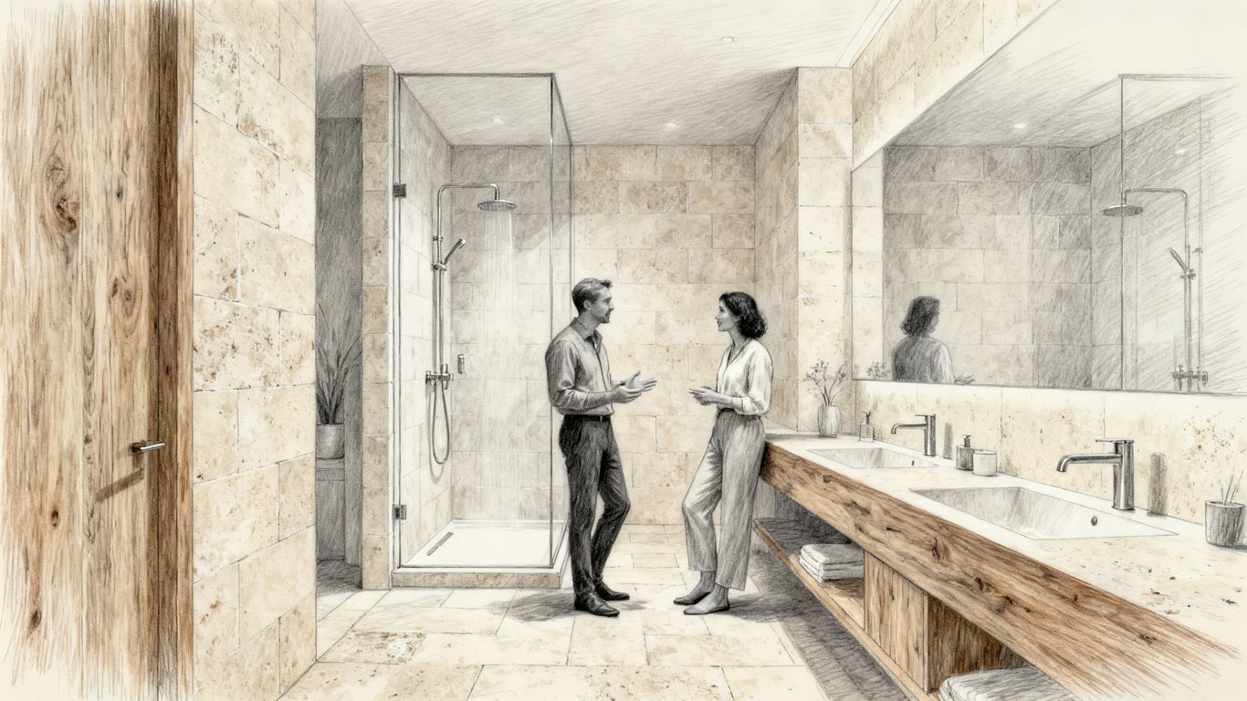 Spa inspired bathroom