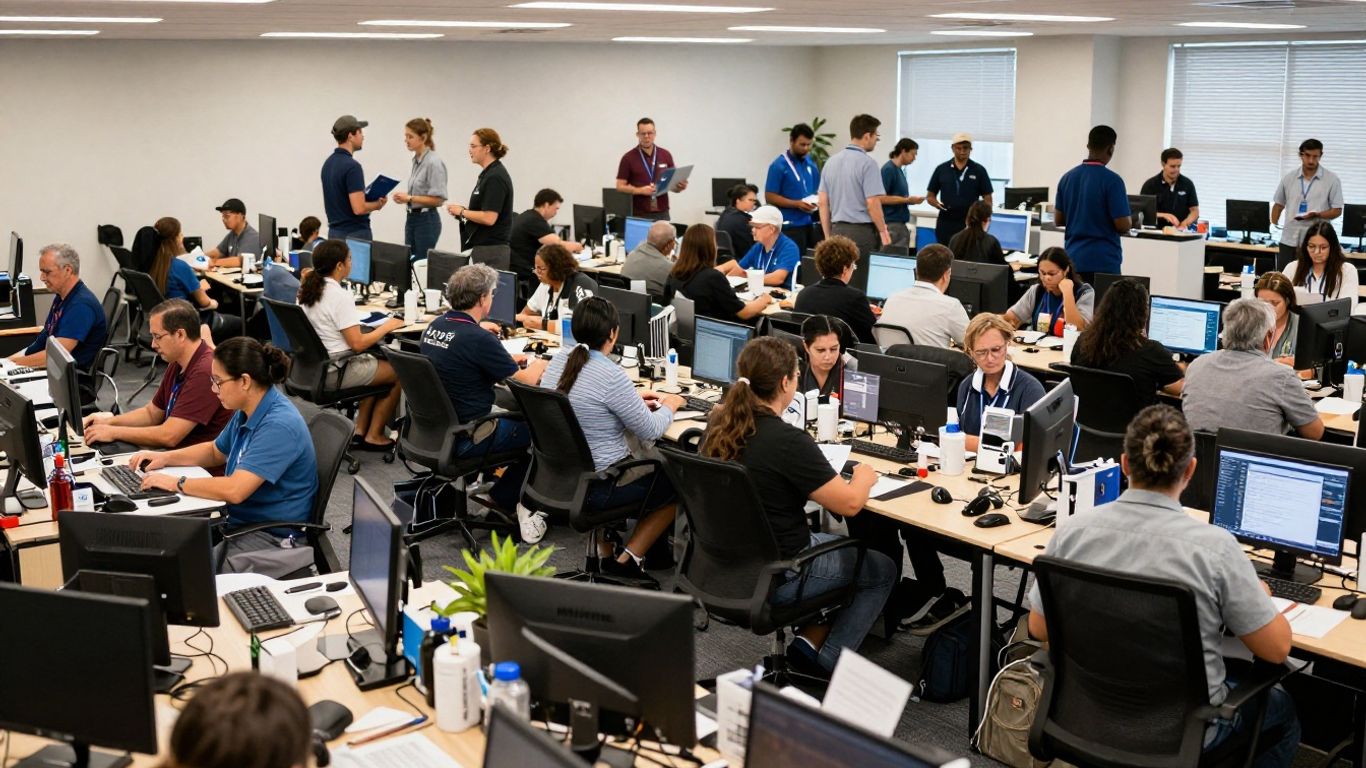 Australians working in various professions across the country.