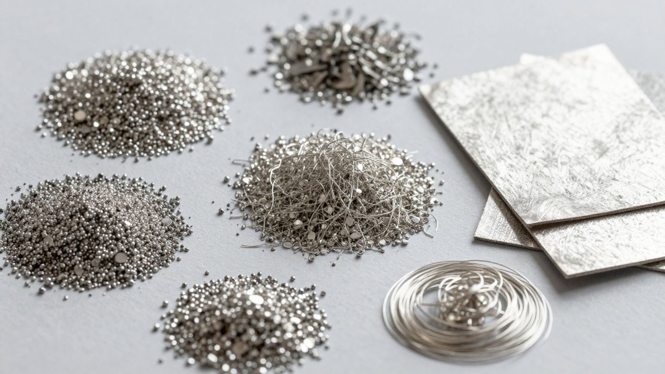 Argent pour la fabrication de bijoux