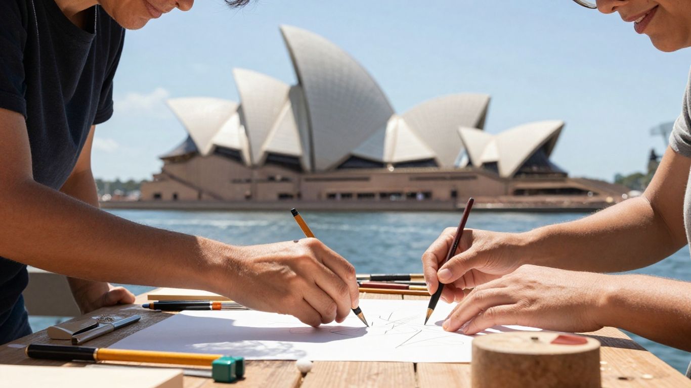 Person earning money from hobbies in Sydney.