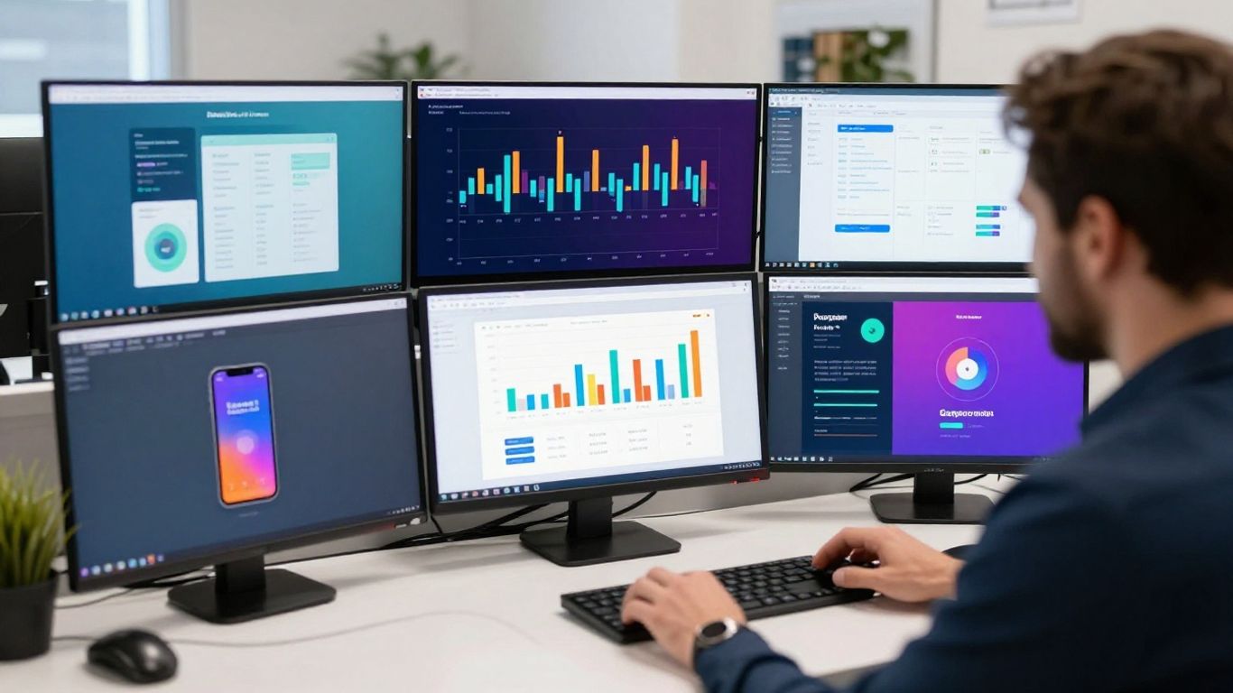 Business strategy for digital engagement. Visual audit of digital channels