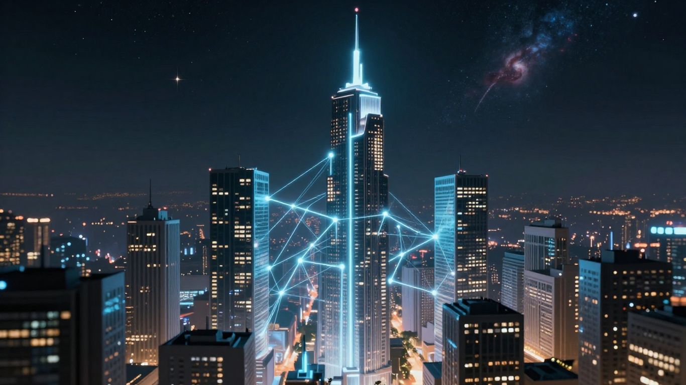 JPMorgan Chase blockchain innovations connecting financial networks.