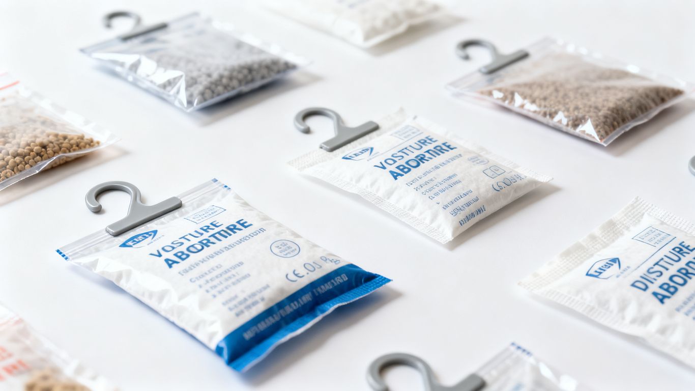Assorted moisture absorbing products
