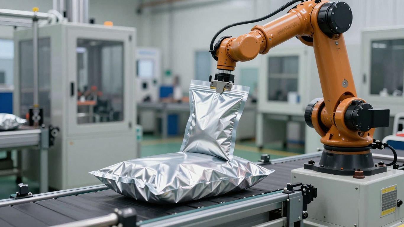 ถุงสูญญากาศในโรงงานอุตสาหกรรม