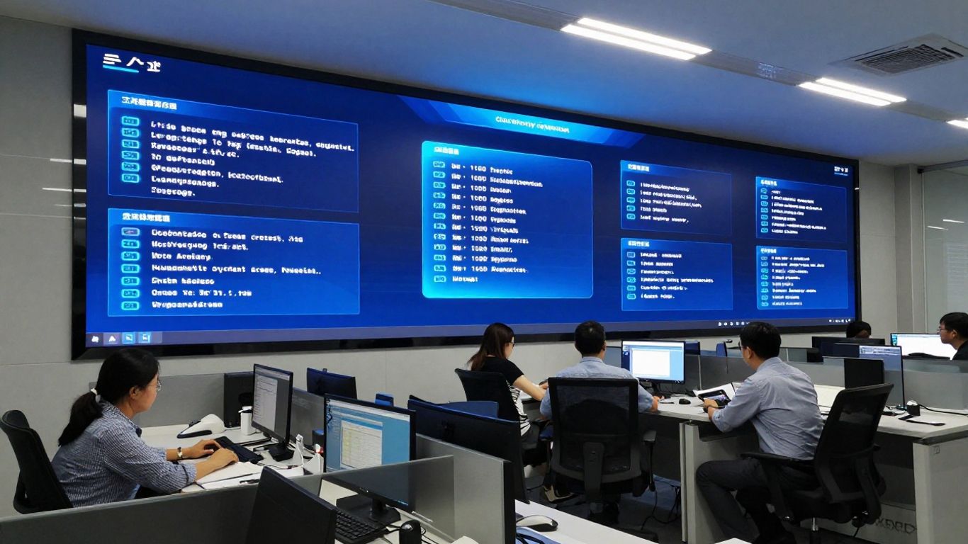 A secure cloud access control operations room