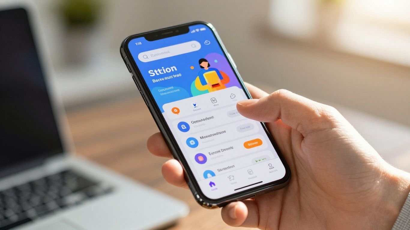 Persona registrándose en bHIP con herramientas digitales.