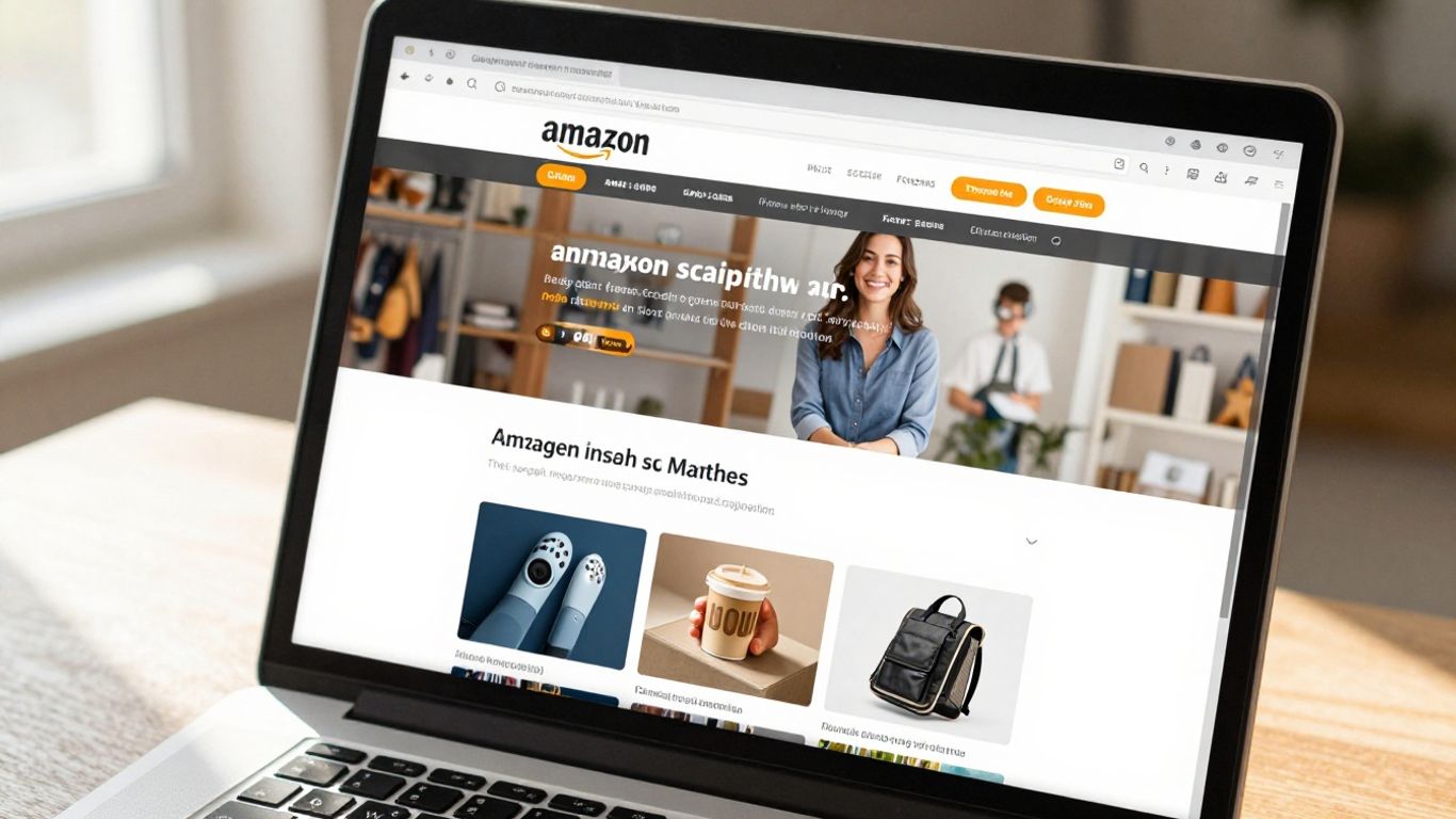 Amazon product listing with high conversion elements.