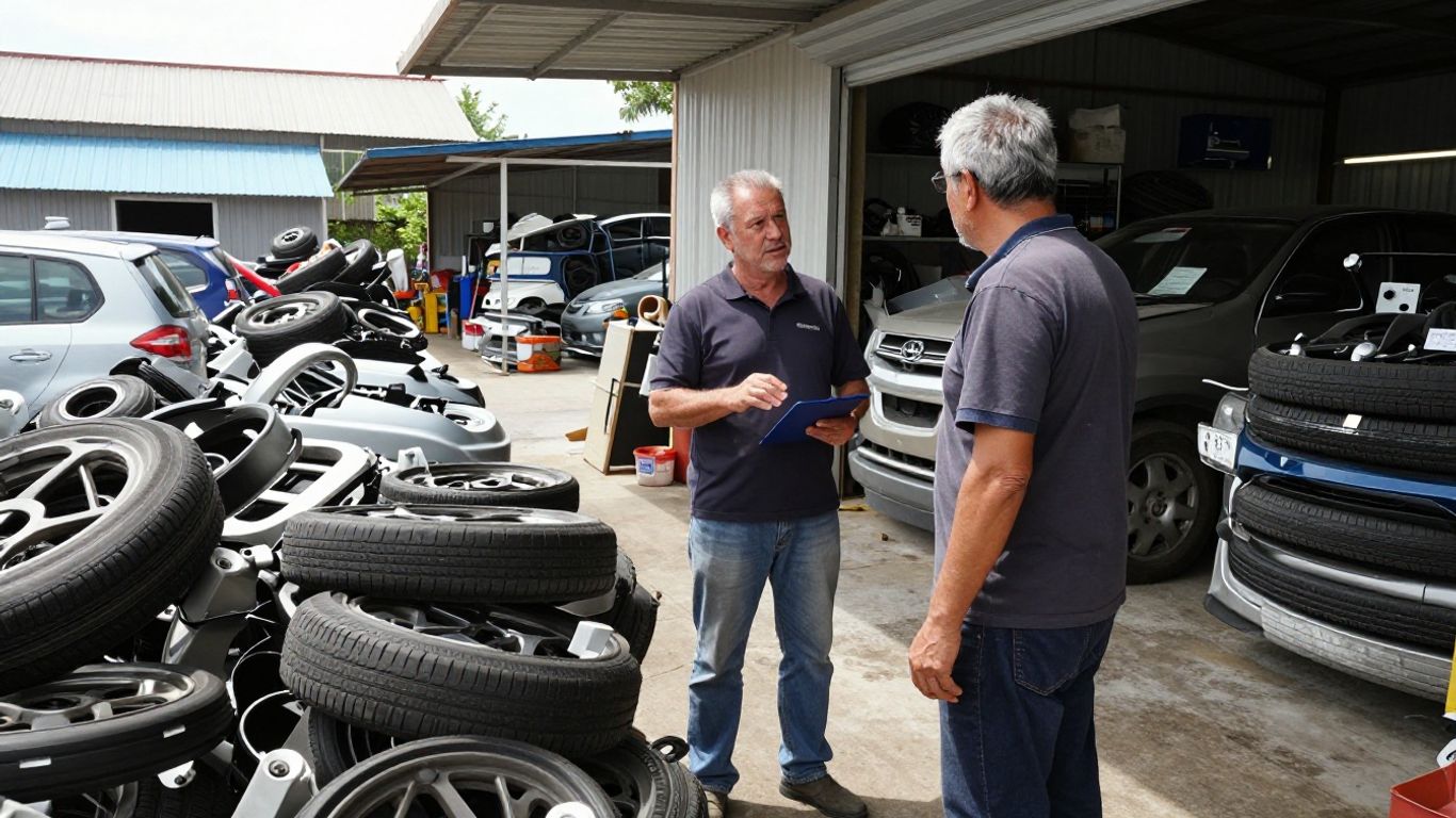 Negotiating costs for automotive spares