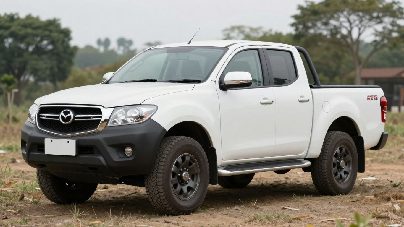 Mazda BT-50 pickup truck parked outdoors