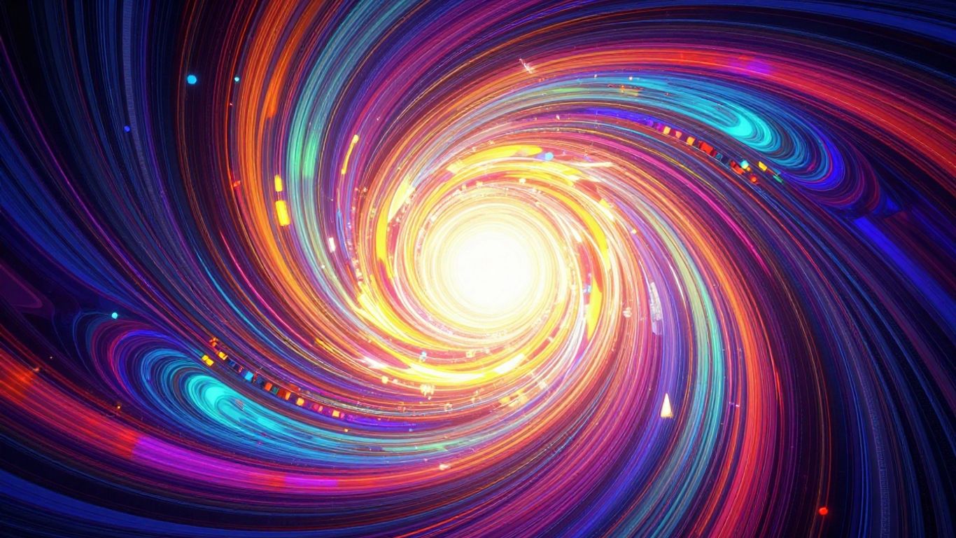 Image générée par IA, style abstrait et coloré.