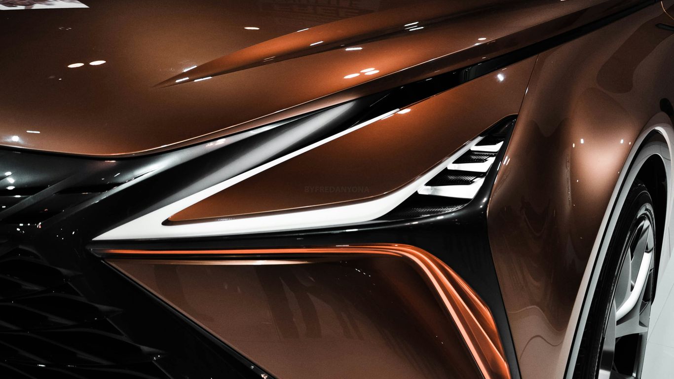 Modern electric suv exterior design