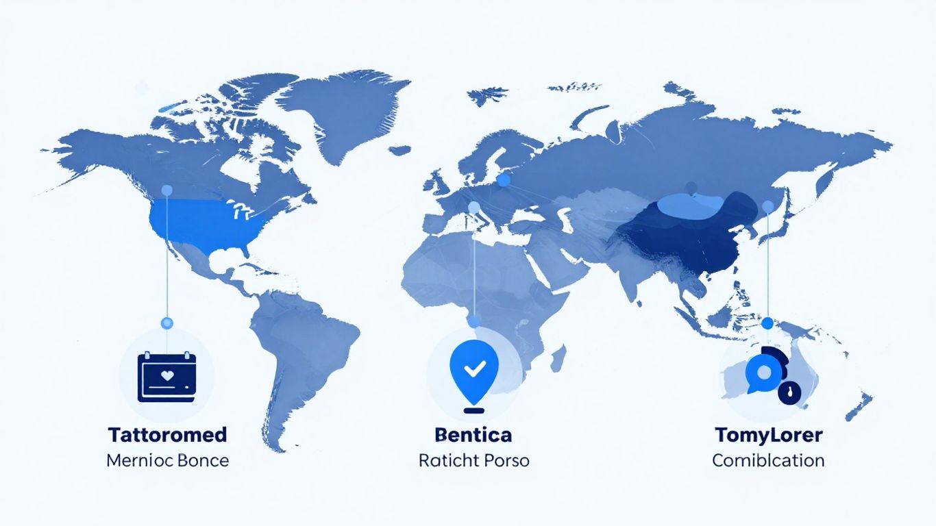 Technical illustration of email verification and network connectivity.