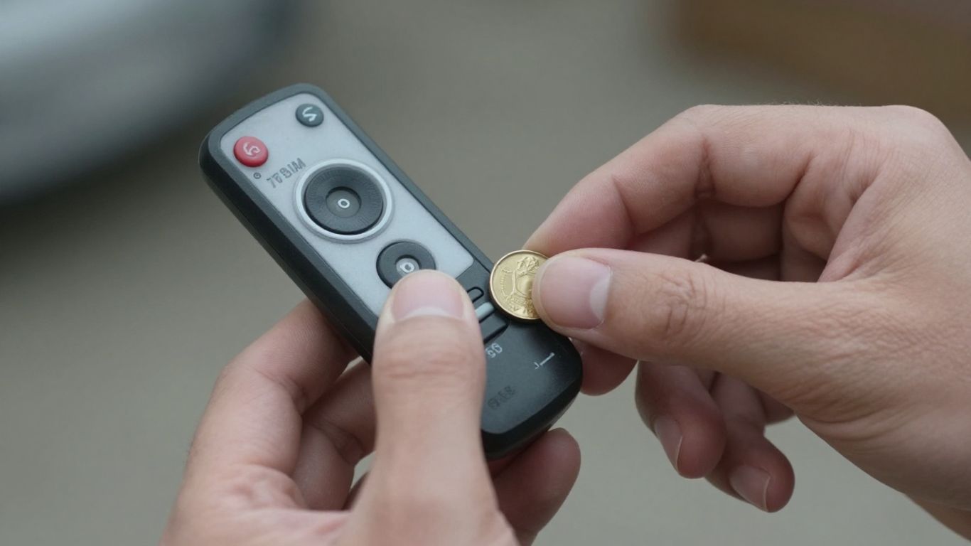 garage door remote battery