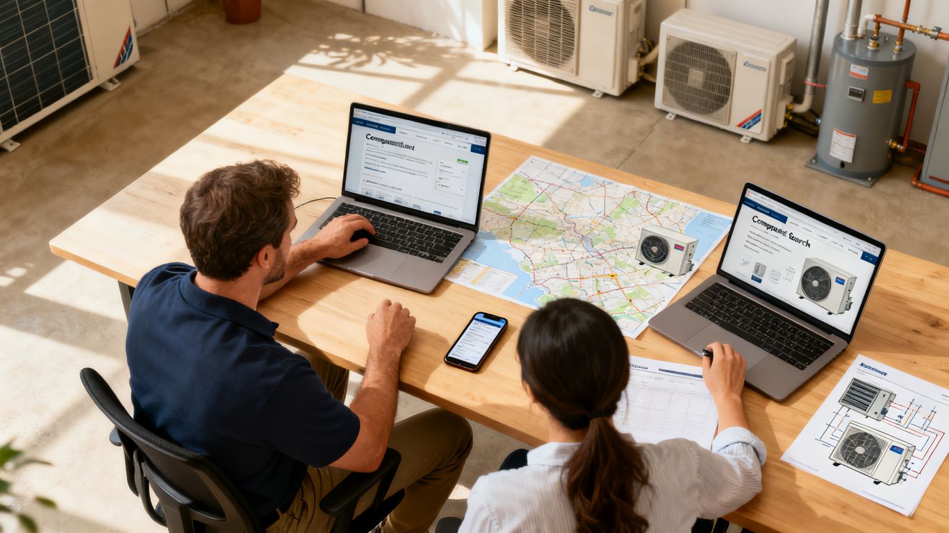 How to Analyze Your HVAC Competitors' Google Ads Strategy (Free Tools Included)