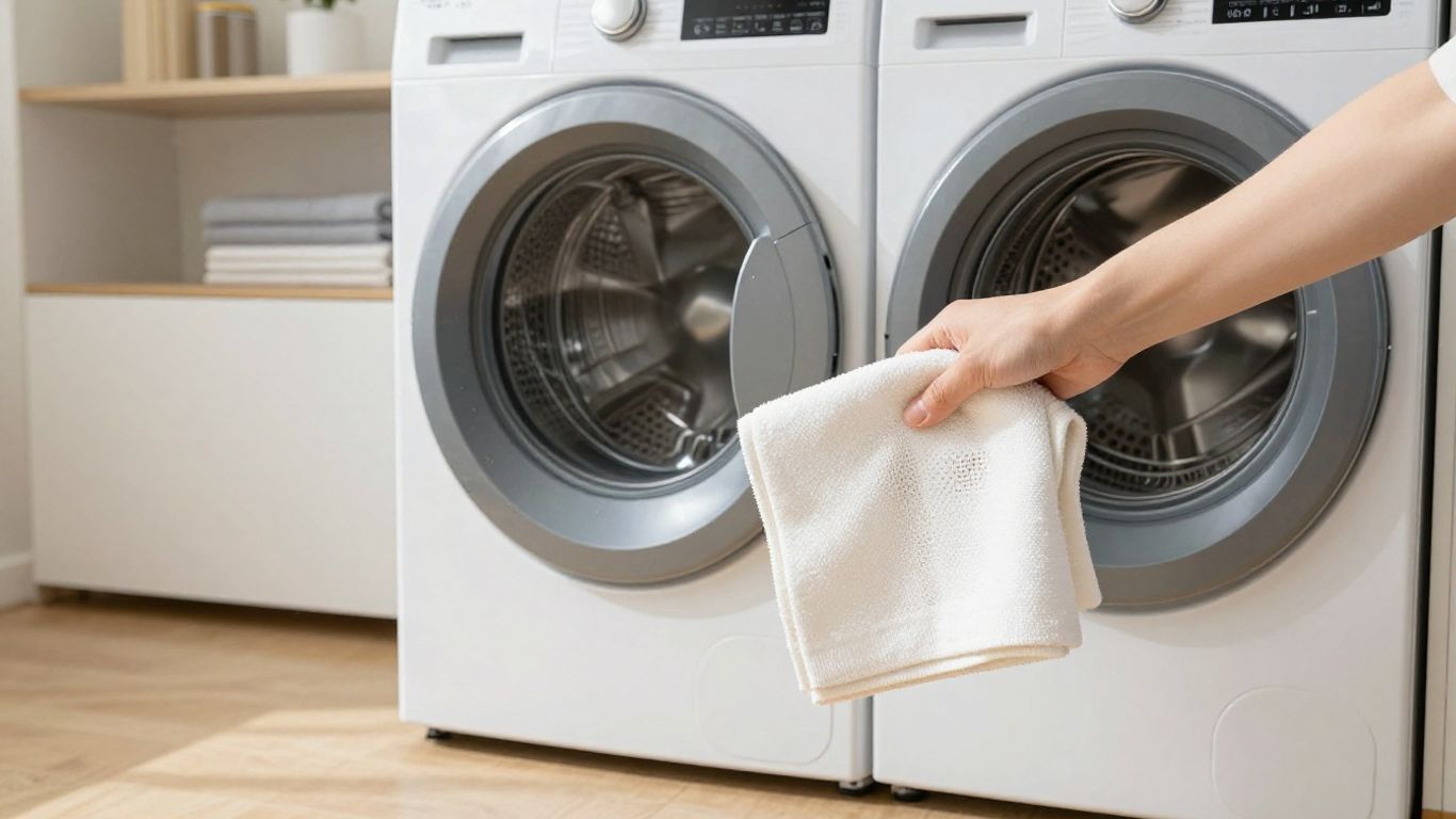 Entretien sèche-linge A+++ pour une consommation réduite.