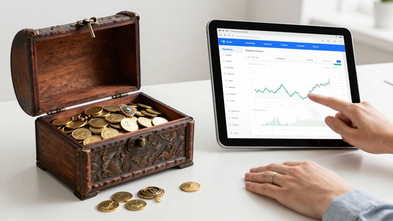 Modern inheritance versus traditional wealth transfer.