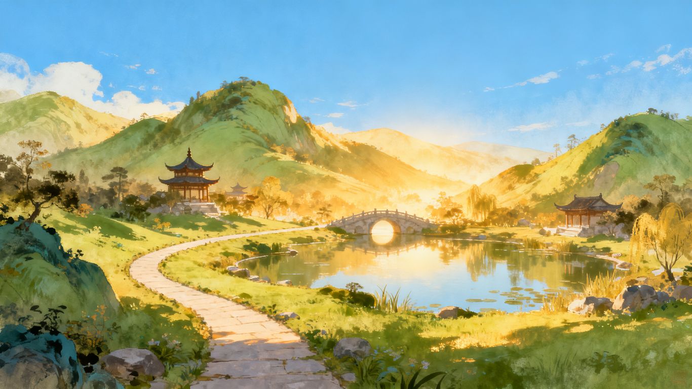 風水學選址的自然景觀