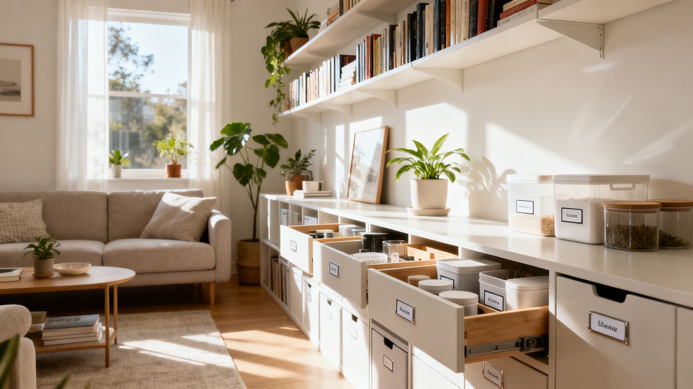 告別雜亂，迎接清爽的居家收納改造前後對比