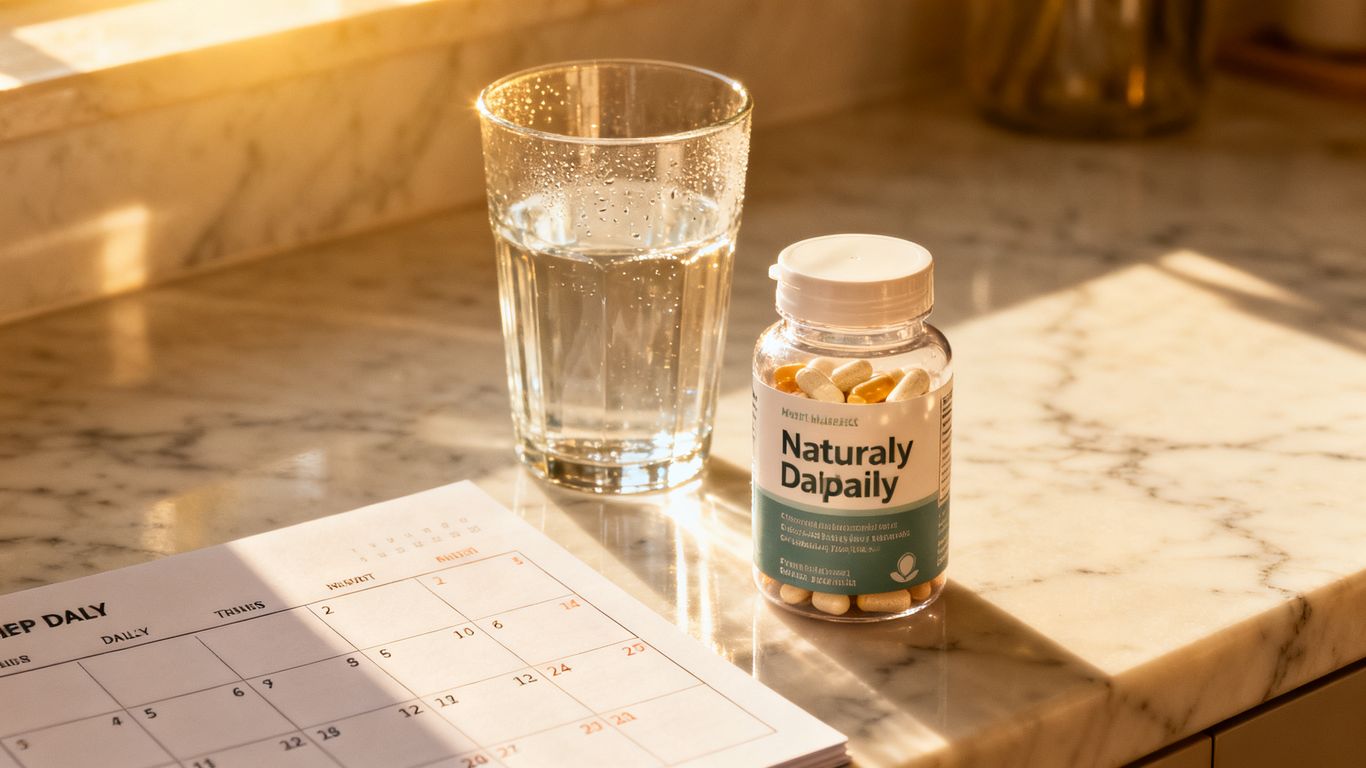 Healthy daily supplement routine