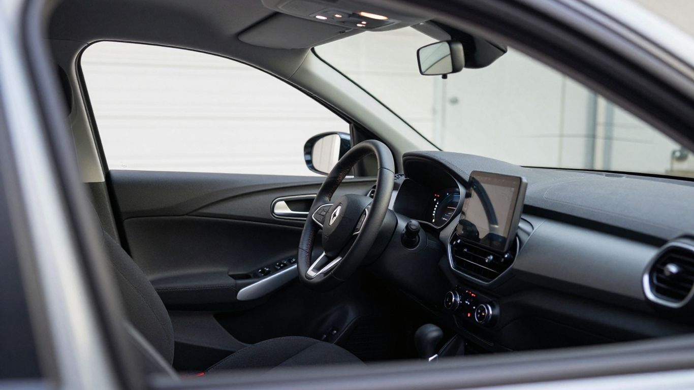 Renault dashboard controls ready for service reset