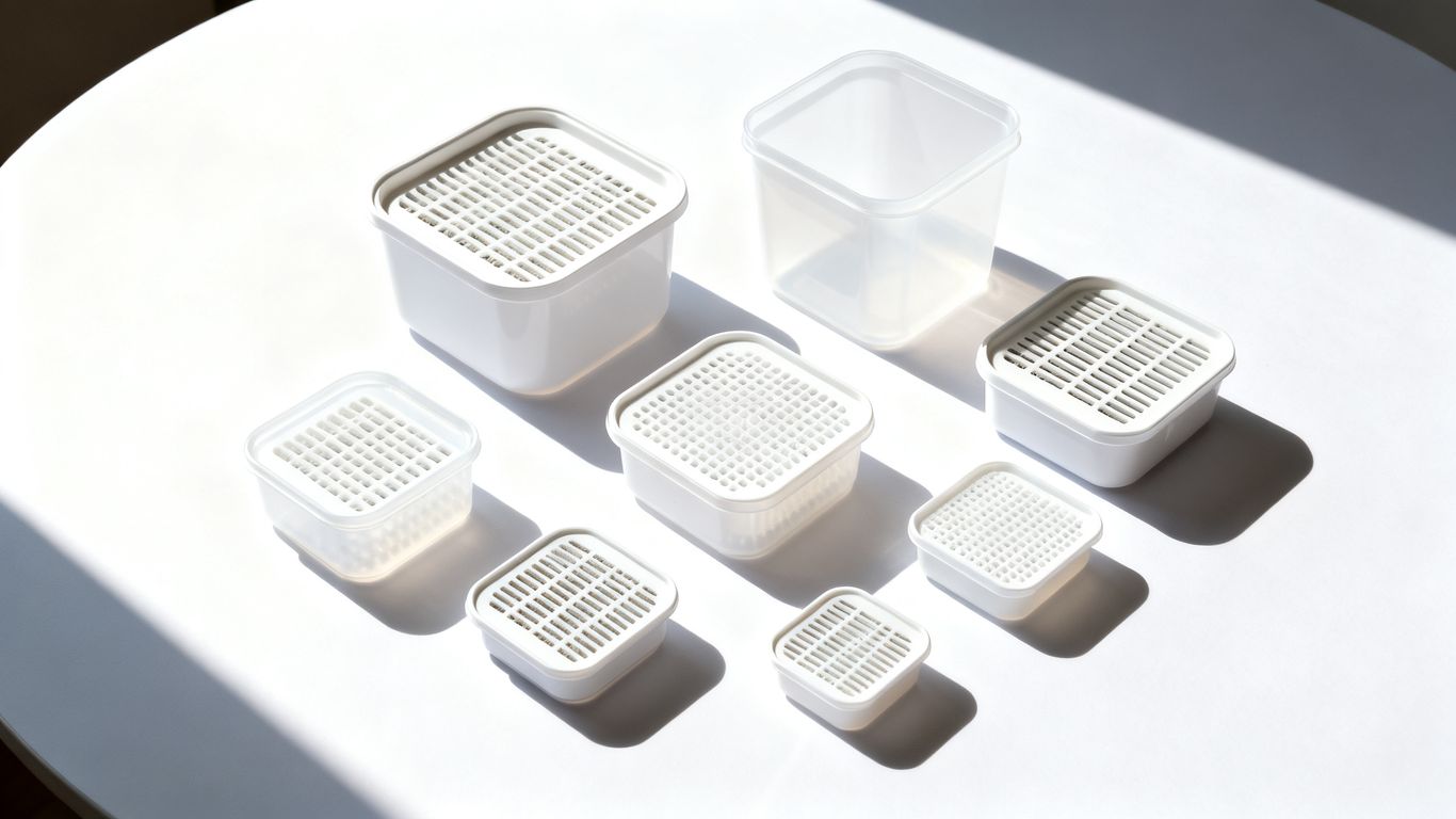 Various moisture absorber sizes