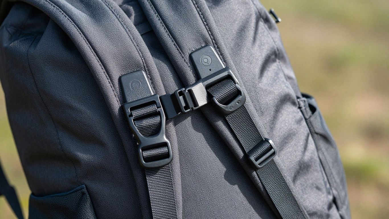 Outdoor Rucksack mit Fokus auf Tragesystem und Kompression