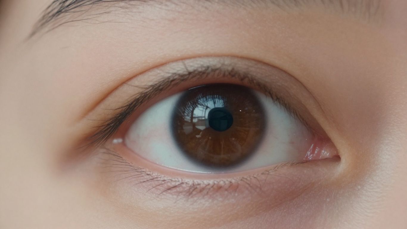 Human eye with a subtle flicker effect.